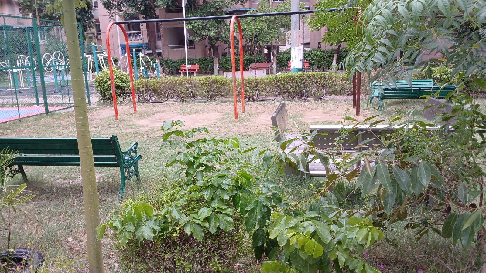Children's recreation area in the society