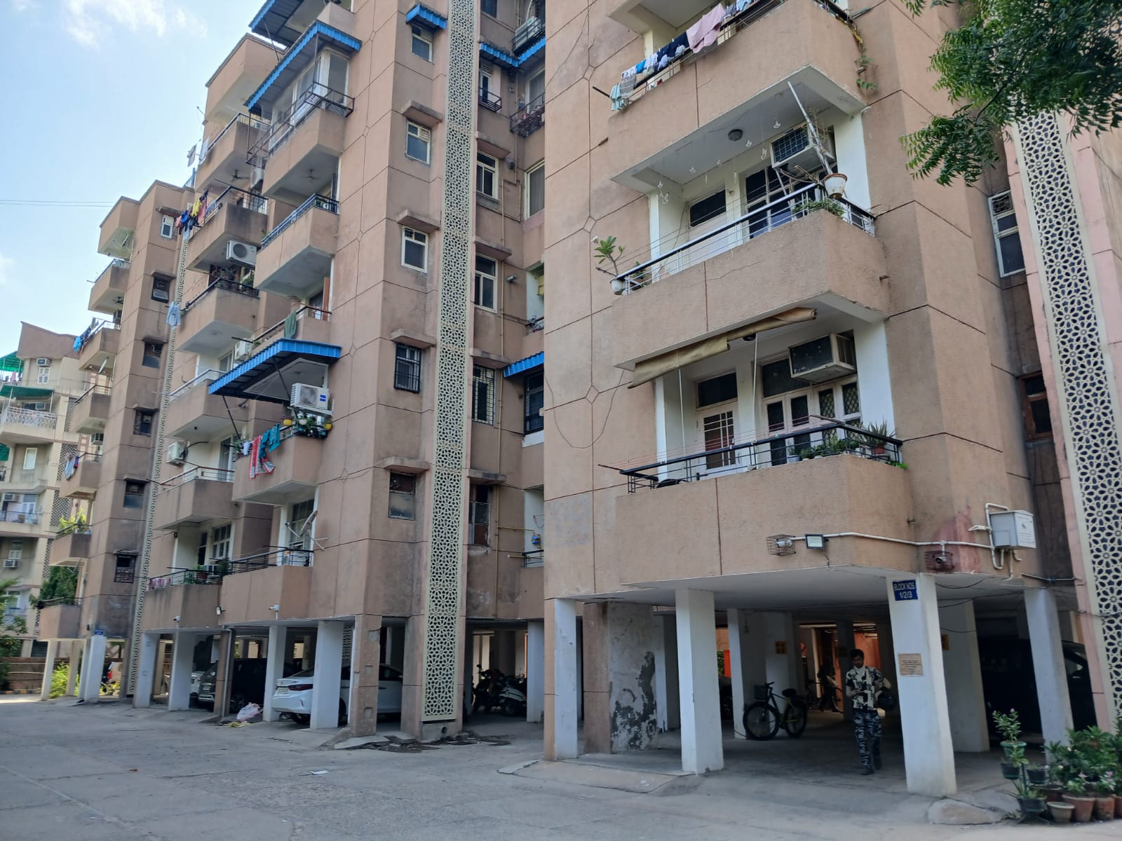 Residential blocks inside Shivalika Apartment