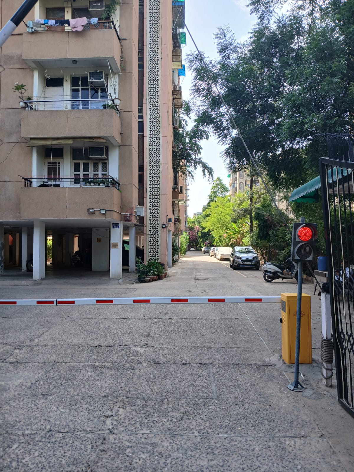 Secure society entry gate